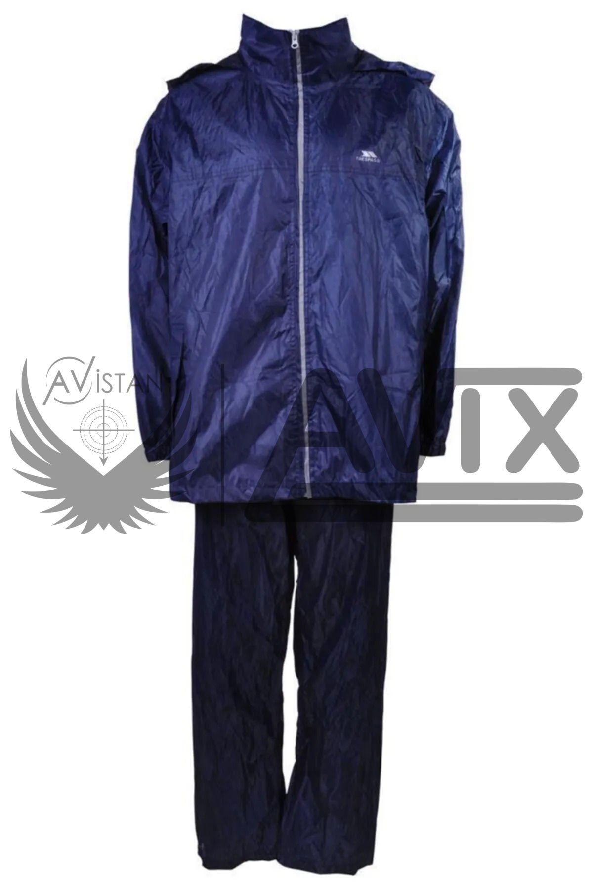TRESPASS Unisex Alt Üst Takım Yağmurluk LACİVERT - XS