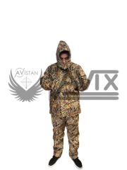 AVİX SARIMTIRAK SAZ DESEN SOĞUK İKLİM AVCI TAKIMI -30 DERECE